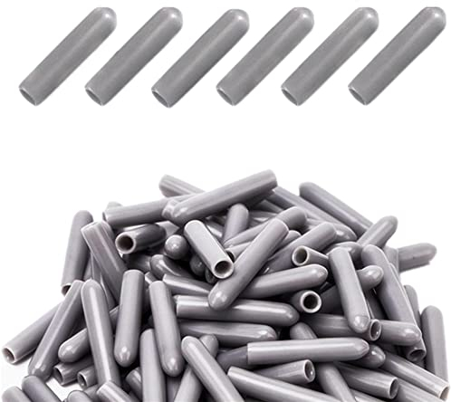 100 stück Geschirrspüler Schutzkappen PVC Geschirrkorb Schutzkappe 25 * 5mm Spülmaschinen Gestell Abdeckkappen für Spülmaschinen-Körbe