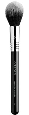 Sigma Beauty F12 Setting Powder Brush - Smooth, Flawless Finish - Small, Finishing Brush for Setting Powder - Vegan, Hypoallergenic, Synthetic Makeup Brush