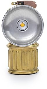 Barebones Miners Lantern – Vintage-Inspirierte Wiederaufladbare LED-Laterne mit Dimmbarem Licht, Magnetischem Sockel, Wetterfester Bauweise und Deko-Leuchte für innen