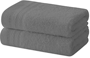 Degrees home - Lot de 2 Serviettes de Bidet, Serviettes de Bain, Petites Serviettes, 100% Coton, 480 g/m², Dimensions 30 x 50 cm, Tableau