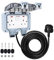 Youyijia 15M 2 Gang IP66 Outdoor Waterproof Socket with Extension Lead 13Amp Double Switched Sockets Cover Rated Weatherproof Wall Plug Socket Box