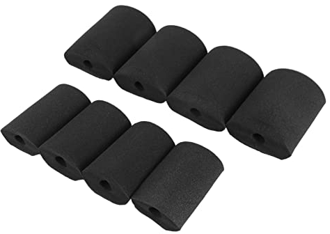 Wlauqueta 8Pcs Cup Schaum Schwarz Cup Schaumbecher Tumbler Befestigung Schaum Lokalisieren Schaumbecher Schwamm 10-40