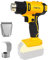 Cordless Hot Air Gun, 1200W Heat Gun Compatible with DeWalt 18V Battery for Drying/Stripping Paint, Shaping Plastic and Heat-Shrink Tubing(Body Only)