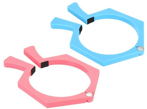 PATIKIL Plastic Pinch Tumbler Clamp, 2 Pcs Sublimation Tumblers Pinch Clip for 20 OZ Sublimation Tumblers Pinch Tool for Skinny Straight Tumblers, 2 Color