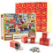 Christmas Advent Puzzle Calendar 2024,1000 Pcs Christmas Advent Calendar Jigsaw Puzzles,Xmas 24 Days Advent Countdown Gift for Adults Kids (red)