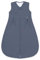emma & noah Baby Schlafsack 1.0 TOG, Ganzjahres Schlafsack für den Frühling, Sommer und Herbst, 100% Bio-Baumwolle, OEKO-TEX Zertifiziert, Strampelsack für Neugeborene (Essential Blau, 60 cm)