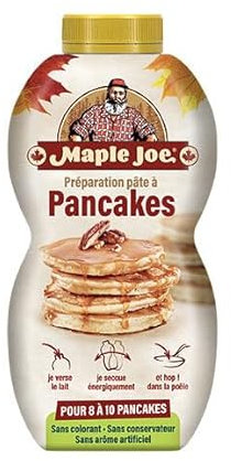 Lot de 12 Préparation à pancake 215g Maple Joe