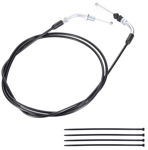 Câble d'accéLérateur de 78 Pouces, Câble d'accéLérateur pour Karting | pour GY6 50cc 80cc 125cc 150cc QMB139 157QMJ 4 Stroke Dirt Bike Pièces détachées pour Scooter Chinois Taotao Roketa Jonway