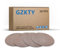 GZKTY 50 Stück Schleifpapier 125mm klett Rund Netz, Exzenter Schleifscheiben, Gitter Körnung 100 Netzschleifscheiben, Passend für Exzenterschleifer 125mm.