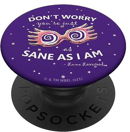 Harry Potter Luna Lovegood Spectrespecs White PopSockets Adhesive PopGrip