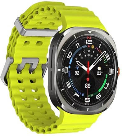 Bracelet réglable pour Samsung Galaxy Watch Ultra, compatible avec Smartwatch Ultra 47 mm, idéal pour sports et activités nautiques, résistant à l'eau et à la poussière. Samsung Galaxy Watch Ultra,