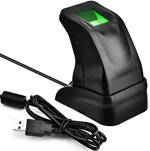 AKLOSIPY ZK4500 USB Fingerprint Collector Single Finger Recognition InstrumentZK4500 USB Fingerprint Reader Scanner Sensor Fingerprint Collection for Computer PC