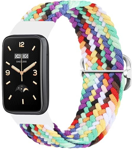 FYISWHO Bracelet Nylon pour Xiaomi Smart Band 7 Pro, Sport Bracelets de Remplacement pour Xiaomi Smart Band 7 Pro