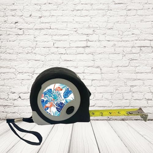 Metro a nastro personalizzato con Nome e Dediche Idea regalo Festa Del Papà Amore Natale Compleanno Lui Nonno Nastro di Misurazione Fai da Te 5 metri Nero ''DAD NATURE BLUE''