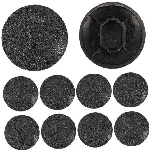HAKIDZEL 10pcs Electric Foot File Replacement Pads Hard Skin Remover for Smooth Feet Easy Installation Professional Pedicure Tool for Skill Levels