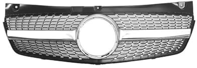 Auto Scheinwerfer Gitter Frontgrill Grills Für Benz W639 Für Viano Für Vito 2011 2012 2013 2014 ABS Diamant Grill
