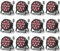 DELIBANG 12PCS RGBW LEDs Strahler Akku 24W, Wiederaufladbar 12 LED Bühnenlicht mit Fernbedienung und Timing, LED Par Outdoor Effektstrahler 8CH für Party Bar Bühne Hochzeit Weihnachten