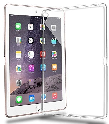 NOVAGO - Carcasa Trasera Compatible con New iPad 9.7,iPad Pro 9,7'' Pulgadas, Gel Flexible, Transparente, Resistente e irrompible