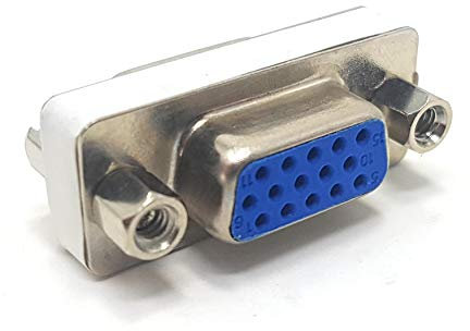 MainCore VGA/SVGA HD15 to HD15 / 15-pin Female to Female/Mini Gender Changer Coupler Adapter Connector