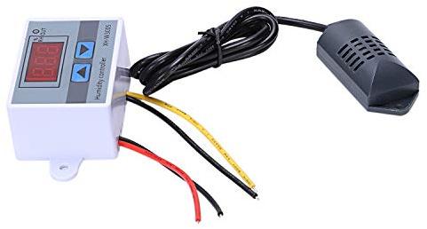 RETYLY Regolatore di umidità digitale Igrometro Interruttore di controllo umidità 0~99% Rh Igrostato con sensore di umidità AC220V