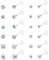 Milacolato 12Pairs 16G Klar Bioflex Forward CZ Helix Knorpel Tragus Ohrstecker Innengewinde Labret Monroe Lippenring 8MM Barbell Piercing Schmuck