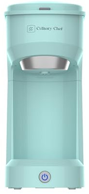 Frigidaire ECMK088-MINT Retro Single Serve Maker, Brewer for K-Cup Pod & Ground Coffee, MINT