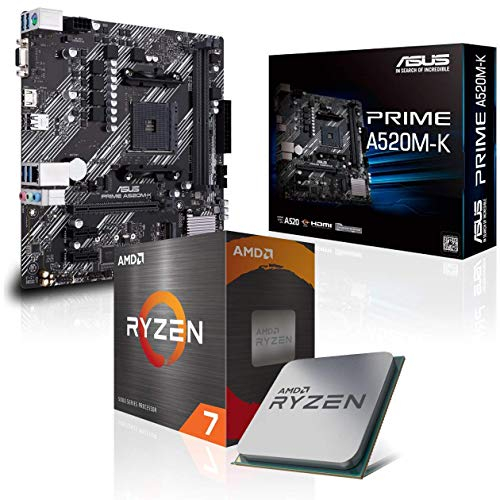 Memory PC Kit d'évolution PC Ryzen 7 5800X 8X 3.8 GHz, 16 GB DDR4, A520M-A II, Entièrement assemblé et testé