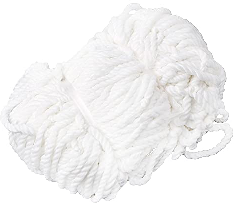 Kletternetz für Kinder, Sicherheitsnetz für Spielplatz, Zaun, Treppengeländer, Schutznetz für Hängematten, Baumhaus, Fallschutz, LKW, Ladungsnetz, weiß, 6 mm dick, 10 cm, 1 x 1 m