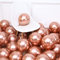 100 Pcs 10 Inch Mini Metallic Rose Gold Balloons - Romantic Chrome Balloons for Baby Shower, Birthday, Wedding, Engagement, Anniversary & Festival Decoration