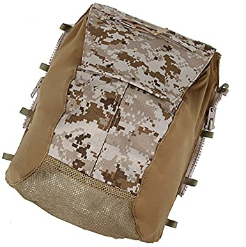 TMC 3293 Tactical Vest Pouch Bag Zip Panel NG Version für 16-19 AVS JPC2 (A1)
