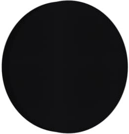 Addictive Sound Schalldämmung Wand Circle Größe 30 cm Dicke 7cm - Akustikpaneele Wand - Nun Schallschutz Schaumstoffplatte - Schallabsorber Bild - Akustikschaumstoff Glatt -Schwarz