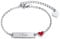 Kinder Baby Armband Mädchen Gravur Gold:VNOX Personalisierte Armbänder Tochter|Gravierbare Kinderarmkette|Taufarmband Junge Mädel|Herzanhänger Namensarmband Babyarmband Taufgeschenke,16cm Silber
