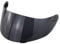 Shkalacar Motorcycle Helmet Visor Replacement for AGV K1 K3SV K5, Motorcycle Wind Shield Helmet Lens Visor Full Face Helmet (Black)