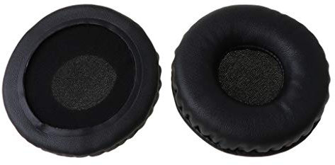 hero-s 1 Paar Ersatz-Ohrpolster aus Leder für AKG K518 K518DJ K518LE K81 NC6 Kopfhörer Headset weiche Leder Ohrpolster