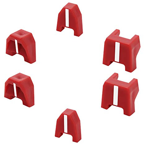RMSPO 42-38-0017 No-mar Pad Kit(Set of 6) for Milwau-kee Nail Gun M18 Nailer/Staplers Replacement Nose Cushion No Mar Tip