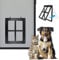 Enjoying Porta per animali domestici, porta per cani e gatti grandi, con funzione di bloccaggio per porte scorrevoli, finestre, 30 x 40 cm