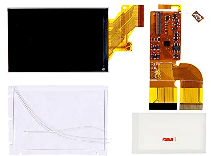 WANSUPYIN 2023 Ersatz Hight Licht IPS LCD für GBA, Gamepad LCD Bildschirm Zubehör Reparatur Teil