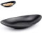 Bol à Bijoux, Plateau à Bijoux, Plateau Des Clés de L'organisateur Porte-Clés, Bol à Fruits, Anneau Ovale Noir Plateau Coupelle Decorative, Vide Poche Entree