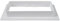 220x90mm Flachkanal Verbinder mit Wandflansch - Klima, Lüftung, Heizung, Kühlung