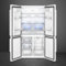 Smeg FQ60BDE American Fridge Freezer 572L In White