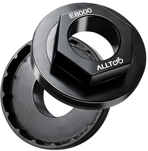 ALLTOO Strumento di installazione e rimozione della guarnitura per strumento di bloccaggio Shimano Steps E6100, E7000, E8000 e TL-FC39 Strumento per sistemi di motori mid-drive per bici elettriche