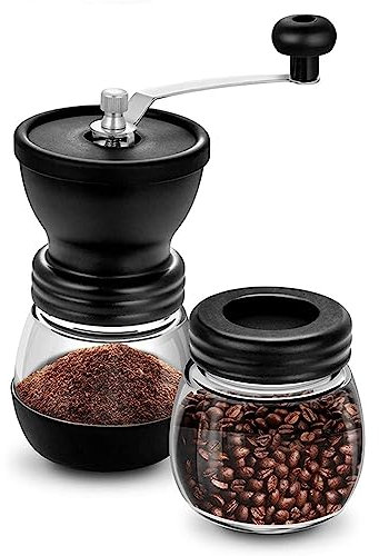 Handkaffekvarn, Manuell Kaffekvarn Kaffebönkvarn Burr Bärbar Handkaffekvarn Snabb Slipning Bärbar