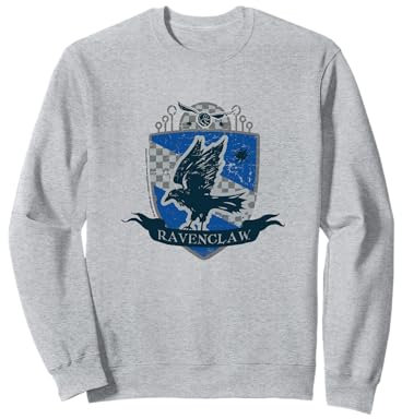 Harry Potter Serdaigle Quidditch Bouclier vieilli Sweatshirt