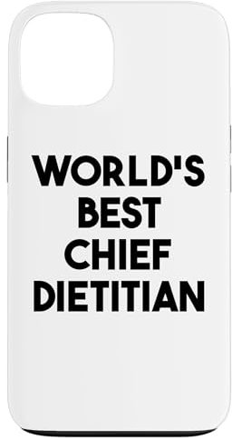 Hülle für iPhone 13 World's Best Chief Diätassistent