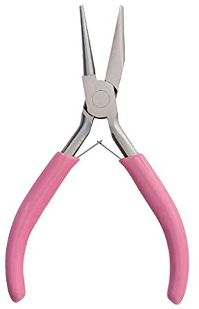 5 Inch Round Concave Pliers Wire Looping Pliers Pliers Wire Bending Tools for Jewelry Making Hobby