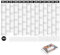 Digitaler Wandkalender Touchscreen - Jahresplaner Flexibler Wandkalender | Glatter Jahresplaner Ganzjahreswandkalender für Hauswände, Arbeit, Termine, Schule, Arrangieren