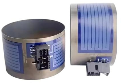 uwobefe Dickschicht-Heizring, kompatibel mit Siemens Bosch Geschirrspüler-Wasserpumpe, Heizring 230 V, 2080 W, Größe 84,5 x 55 mm