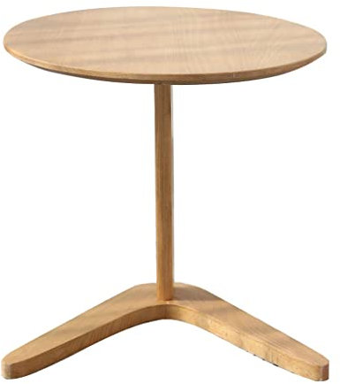 Kleiner Couchtisch aus Massivholz mit Rollen für einfaches Bewegen im Haus