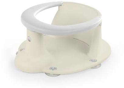 Dolu Baby Bath Seat ? Safe & Comfortable ? Relax Beige ? Ideal for Newborns & Infants ? Easy-to-Use & Non-Slip