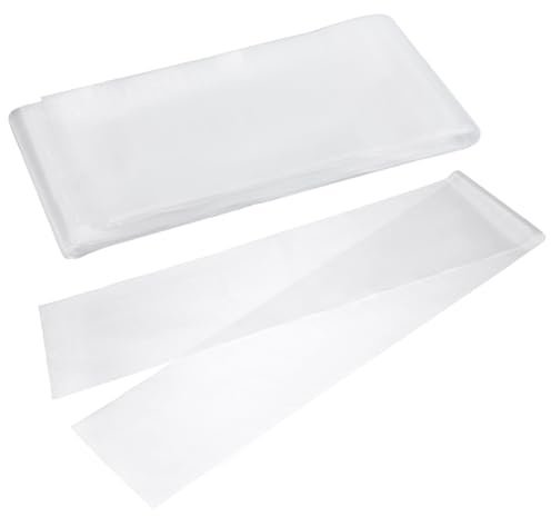 PH PandaHall 15x100cm Extra Lange Plastikhüllen 100 Stück Flach Offen Für Postertaschen Hüllen Poster Polybeutel Durchsichtiger Wasserdichter Poster Aufbewahrungsbeutel Aus Kunststoff